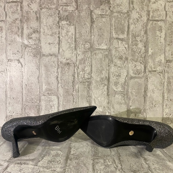 NWOT Zara Glitter High‎ Heels Size EUR 38 USA 7.5 - Picture 3 of 6